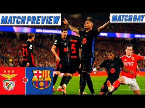 &quot;⚽Barcelona vs Benfica – UCL Preview! ✅Lineups, Tactics &amp; Must-Win Clash at Camp Nou!🔥🚨&quot;