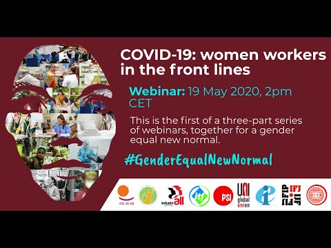 WEBINAR English: COVID19 Women Workers on the Frontline