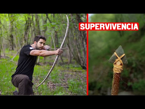 Como Hacer Un Arco De Supervivencia Y Flechas De Caza