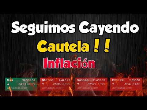 🔥Comienza La Caidas en los Mercados! Riesgo de una Recesion Aumentan, Crisis China