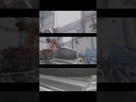 MTorres Lamination Carbon fibre Robot #mtorres #industrial #machine