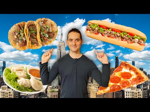 100 Hours of NYC Street Food! (Full Documentary) Queens Cheap Eats Tour!