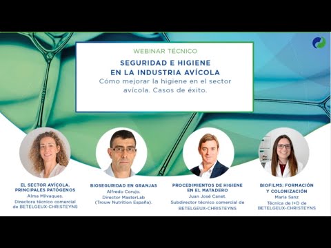 Webinar &quot;Seguridad e higiene en la industria avícola&quot;