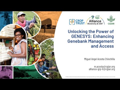 Unlocking the Power of GENESYS: Enhancing Genebank Management and Access