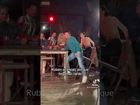 Rubén tuesta se enojo 😥en la grabación de su videoclip