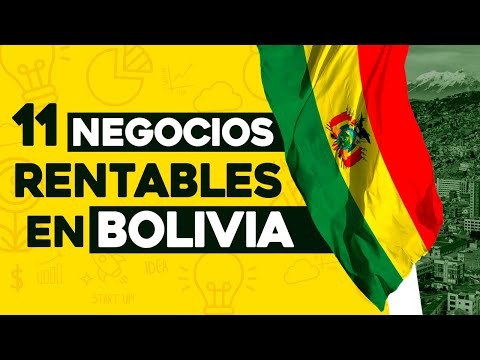 ✅ 11 Ideas de Negocios Rentables en Bolivia con Poco Dinero 🤑