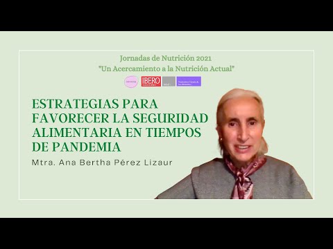 Estrategias para favorecer la seguridad alimentaria en tiempos de pandemia - Mtra. Ana Bertha Pérez