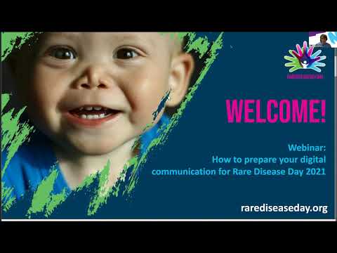 Webinar: How to prepare your digital communication for Rare Disease Day (21/10/2020)