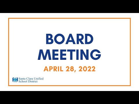 Board Meeting - April 28, 2022