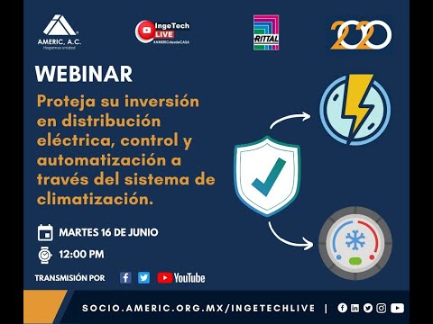 Proteja su inv. en dist. eléctrica, control y automatización con el/ sist. d/climatización d/Ritta