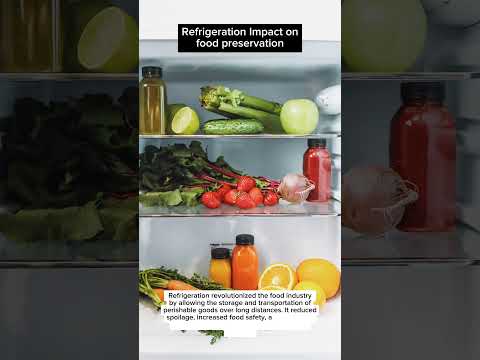 Refrigeration Impact on food preservation