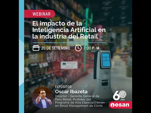 Webinar - el impacto de la Inteligencia Artificial en la industrial del Retail