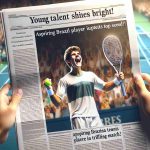 Young Talent Shines Bright! Brazilian Star Upsets Top Seed in Thrilling Match!